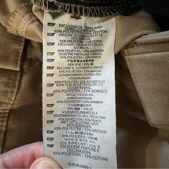 5.11 Tactical Carpenter Cargo Khaki Pants size 18 - Picture 6 of 13